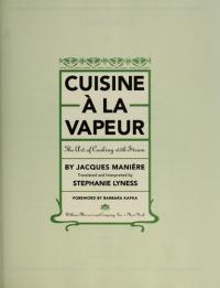 Art of Cooking with Steam