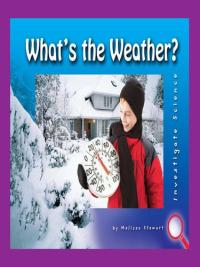 What's the Weather?