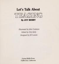 Let's Talk about Teasing