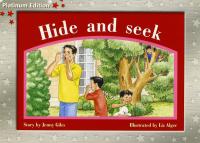 Rigby PM Platinum Collection Individual Student Edition Red (Levels 3-5) Hide and Seek
