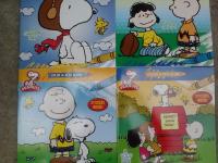 Peanuts Color & Read Along with Stickers 4-Pack