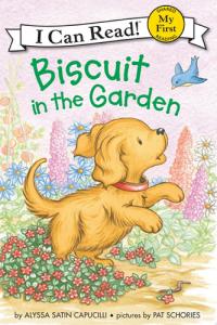 Biscuit in the Garden