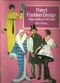 Poiret Fashion Design Paper Dolls in Full Color