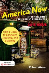America Now, High School Edition Short Readings From Recent Periodicals