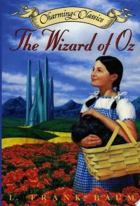 The Wizard of Oz Book and Charm
