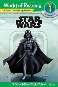 World of Reading: Star Wars Star Wars 3-in-1 Listen-Along Reader (World of Reading Level 1) 3 Tales of Adventure with CD!