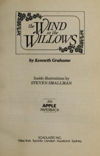The Wind in the Willows