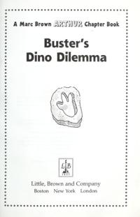 Buster's Dino Dilemma