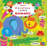 Usborne el bebé toca y habla animales