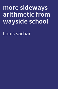 more sideways arithmetic from wayside school