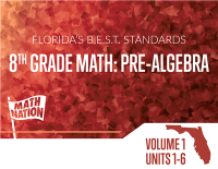 Math Nation: Florida's B.E.S.T. 8th Grade Math: Pre-Algebra