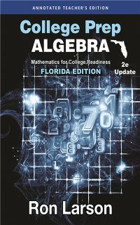 College Prep Algebra for Florida, Updated Edition