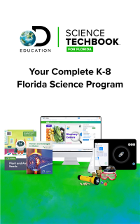 Science Techbook for Florida by Discovery Education - Grade 4