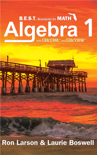 Florida's B.E.S.T. Standards for MATH Algebra 1 with CalcChat® and CalcView®